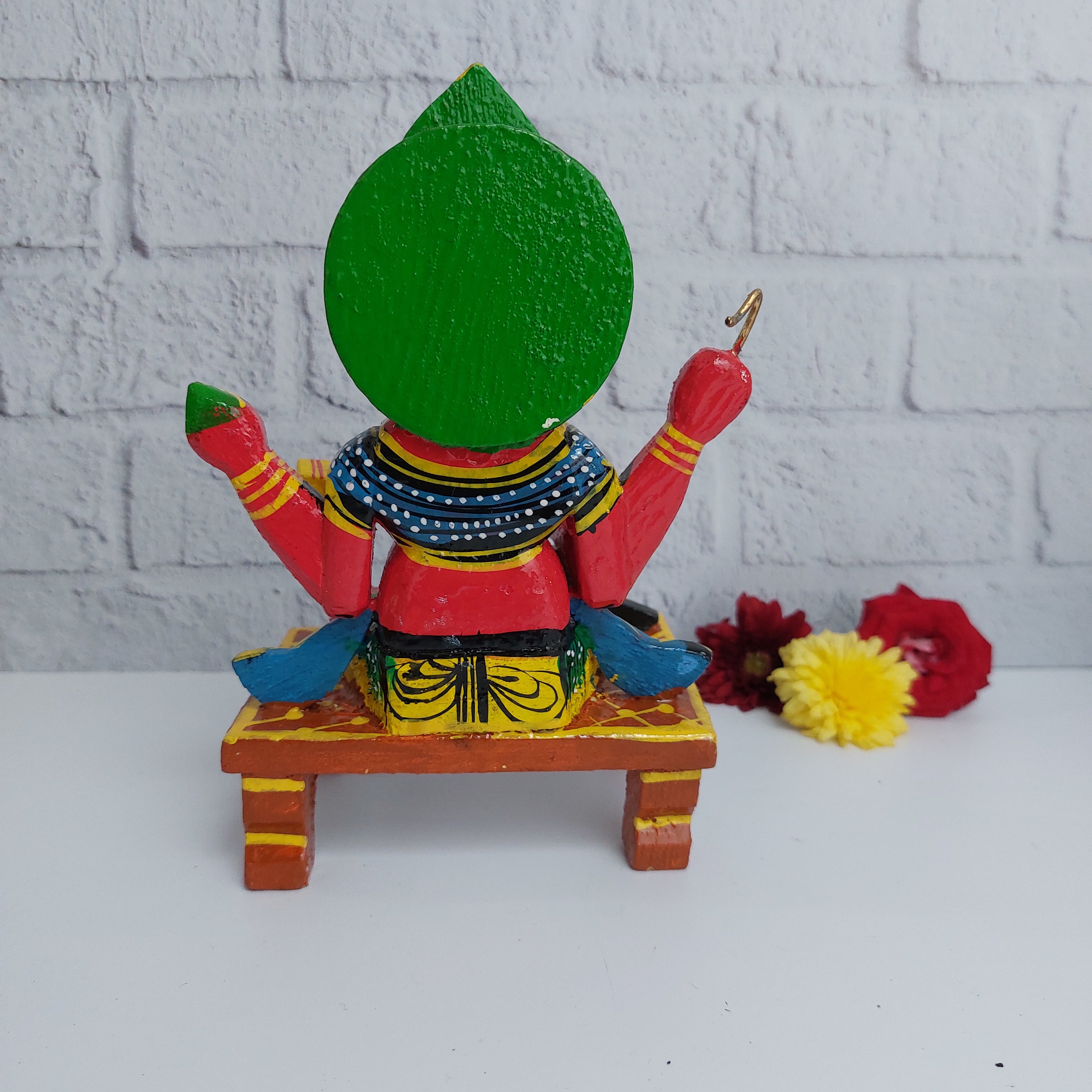 Varanasi Ganesha Colourful 2-Zishta Traditional Home Decor Toys